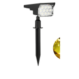 Solar Powered Outdoor Garden Lights with Adjustable Focus