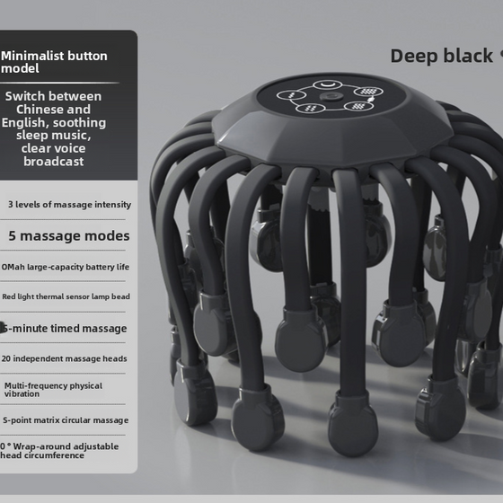 Electric Head Massager with Bluetooth and 20 Claws Health & Wellness product image 4