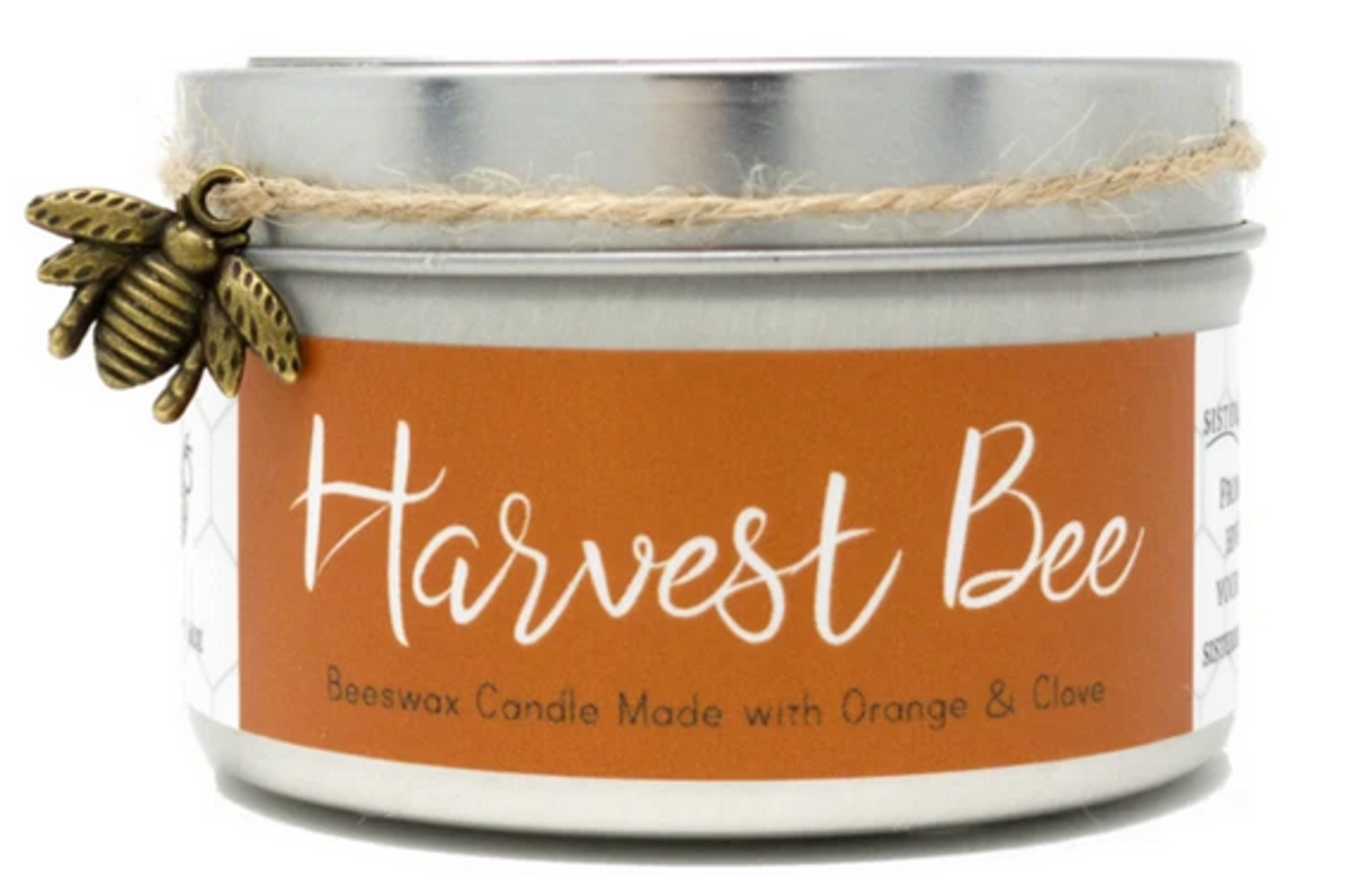 Sister Bees Harvest Bee Orange Clove Candle