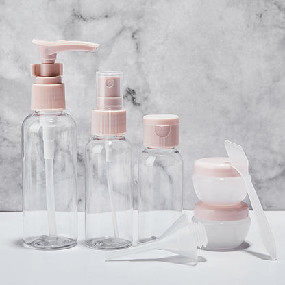 Travel Size Bottles Set - 50ml Transparent Cosmetic Bottles