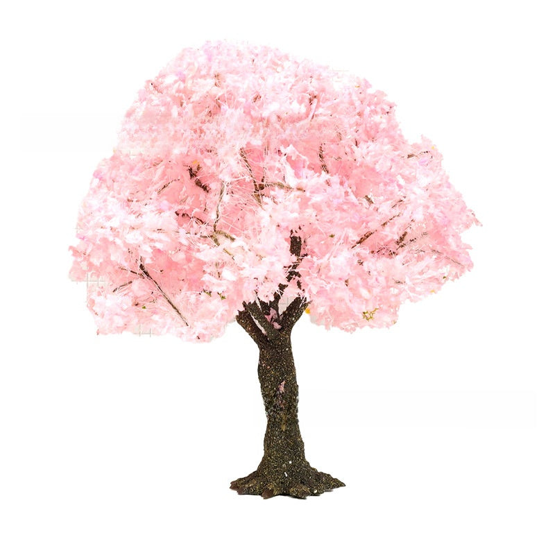 Miniature Model Trees with Base for Diorama
