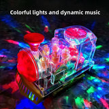 Electric Universal Gear Train with Light and Sound