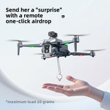 One-click return-to-home function for drones using GPS positioning system
