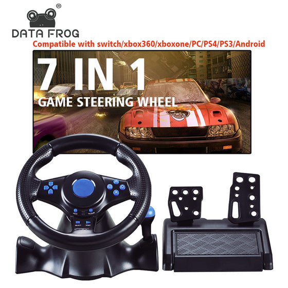 Multi-Platform Racing Game Steering Wheel Gaming Electronics product image 1