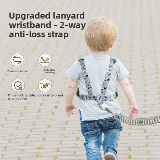 Children Anti-Lost Harness with Reflective Strap Adjustable Safety Leash product image 1