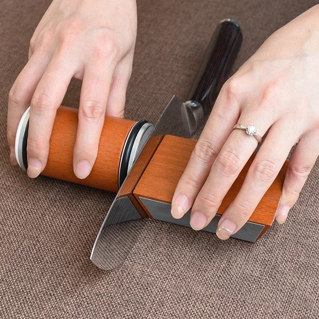Diamond knife sharpener and whetstone grit options, photo 2