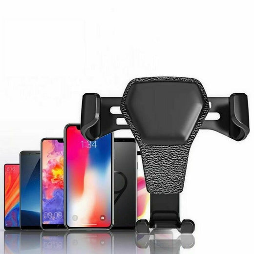 Air vent clip detail of universal car phone holder