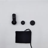 Universal 3-in-1 Clip-On Phone Lens Kit