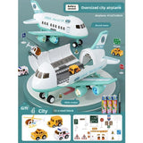 Large Transforming Aircraft Toy