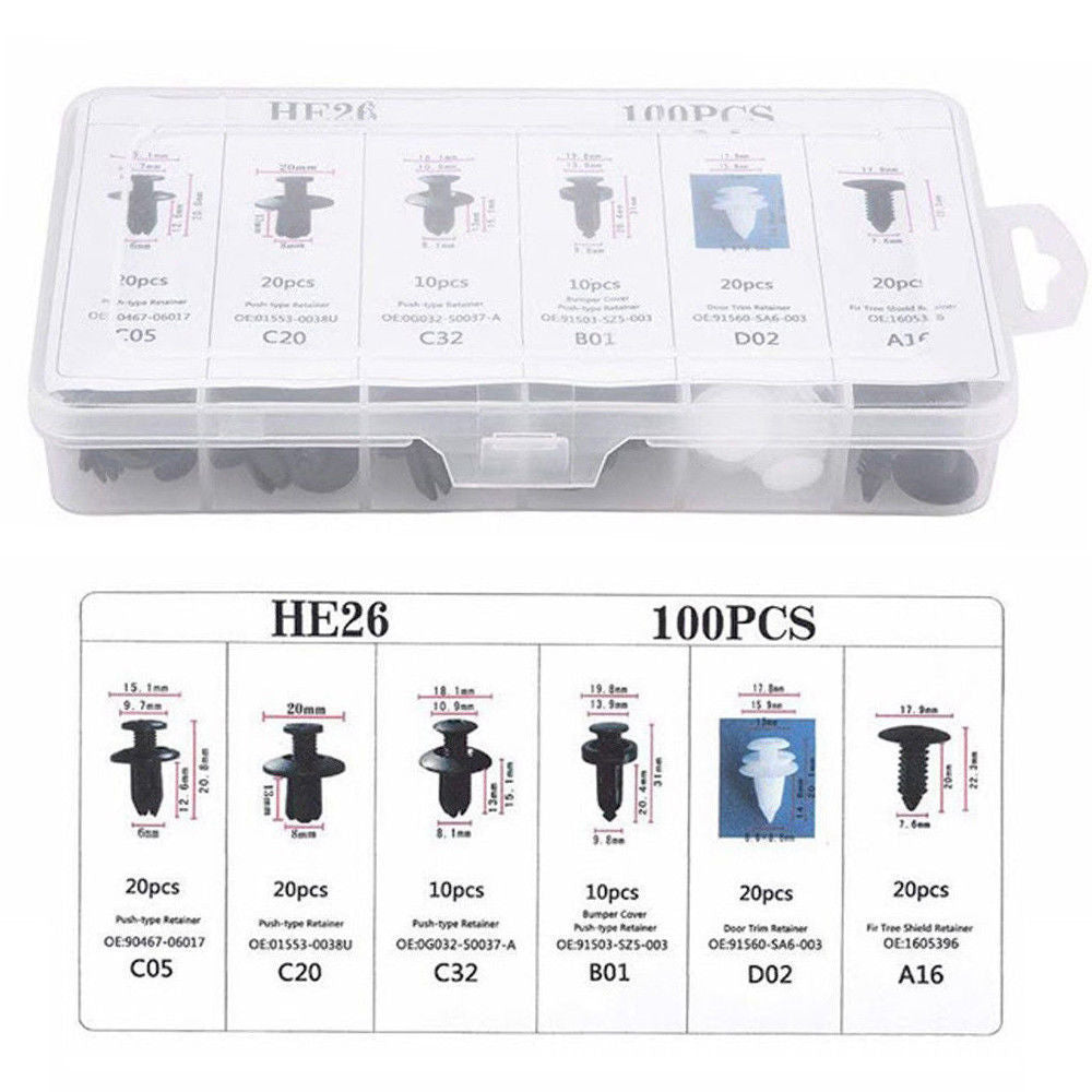 Automotive Plastic Fastener Clips with Pry Tools product image 3