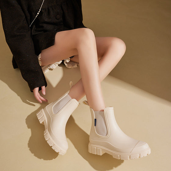 Women's PVC Chelsea rain boots, photo 4
