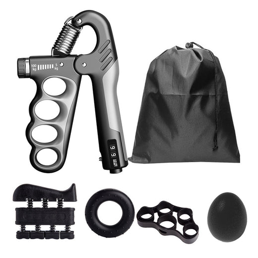 Adjustable Hand Grip Strengthener with Mechanical Counter