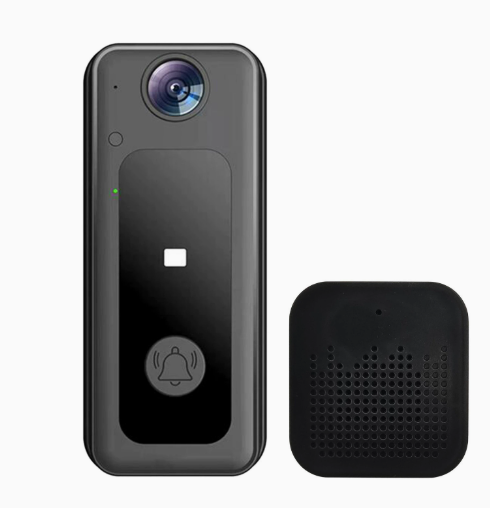 Wireless WiFi Video Doorbell Camera with Chime & Battery - Image 1
