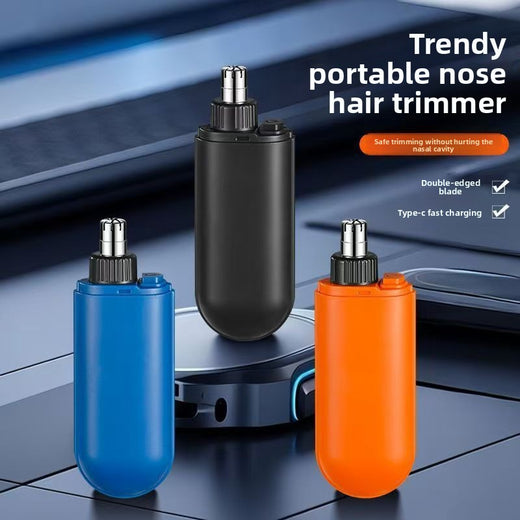 Electric Nose Hair Trimmer Men Women Washable Digital Display product image 1