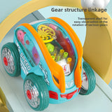 Electric Stunt Rotating Car with Lights and Music