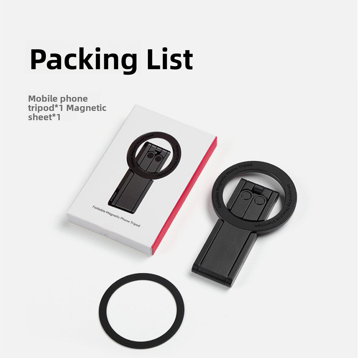 Aluminum Alloy Magnetic Phone Holder Multi-Functional Rotating Stand