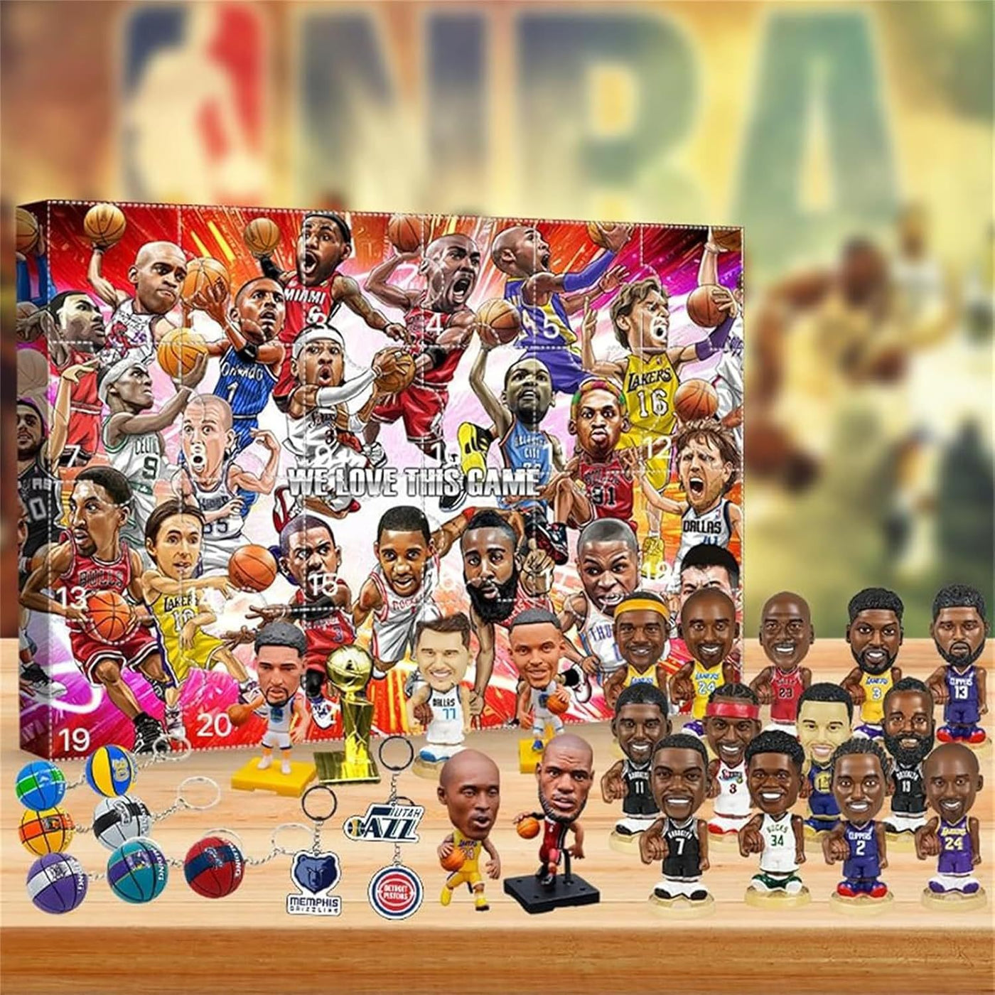 Basketball Advent Calendar Collectible Blind Box