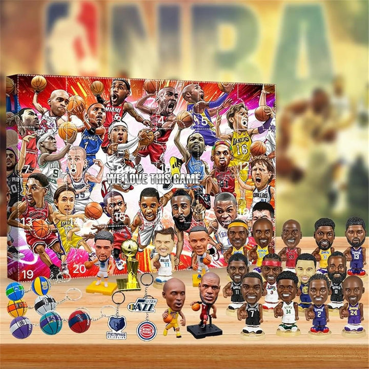 Basketball Advent Calendar Collectible Blind Box
