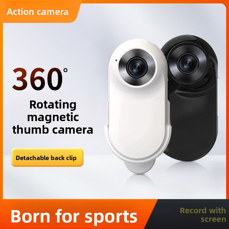 360 Panoramic Action Camera with Accessories
