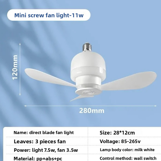 Five Head Ceiling Fan Light with Remote Control product image 6