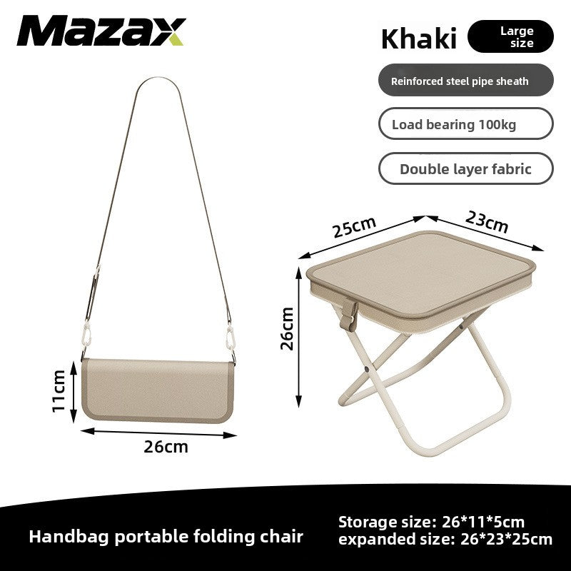 Portable Foldable Storage Stool
