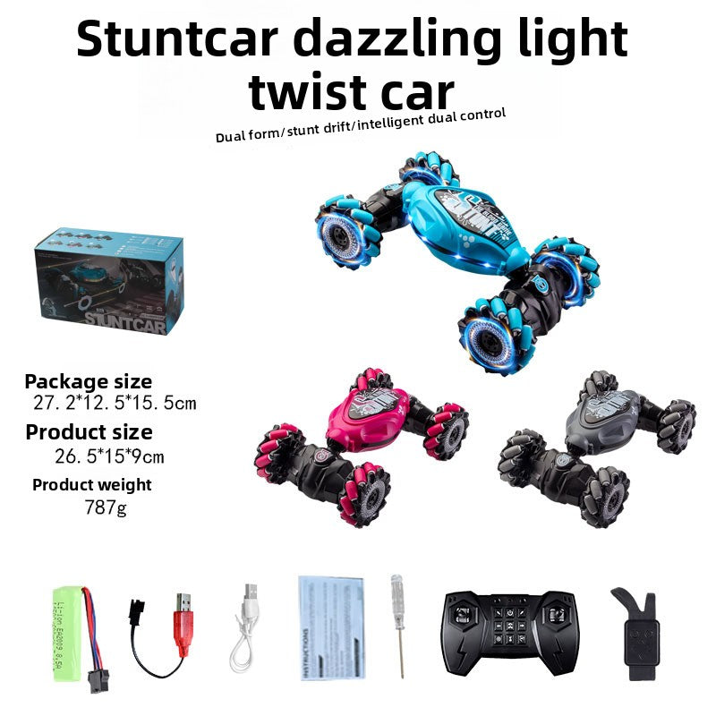 Gesture control transforming stunt car product photo 1