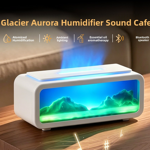 Bluetooth Humidifier with Laser Flame Effect