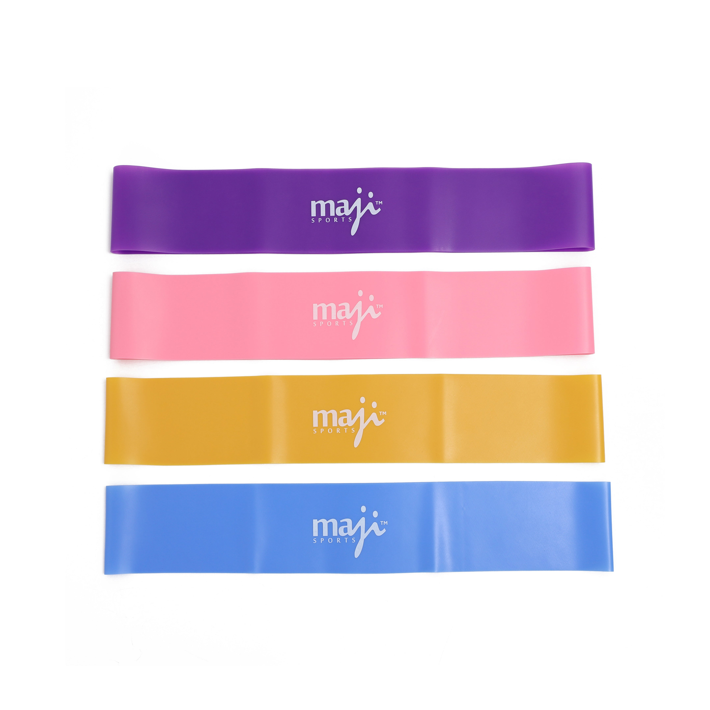 Maji Sports Booty Bands Variable Resistance 4 Pack