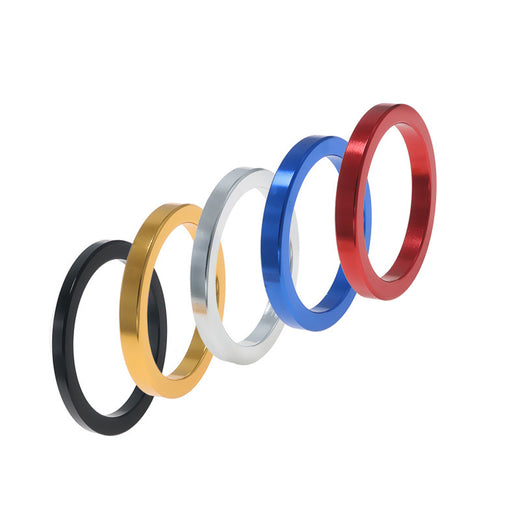 Metal Pleasure Ring for Adults, Sandblasted Texture, 5 Colors, 3 Sizes