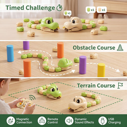 Remote Control Magnetic Snake Toy