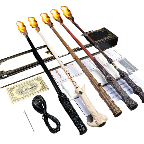 Resin Flame Fireball Magic Wand for Cosplay product image 5