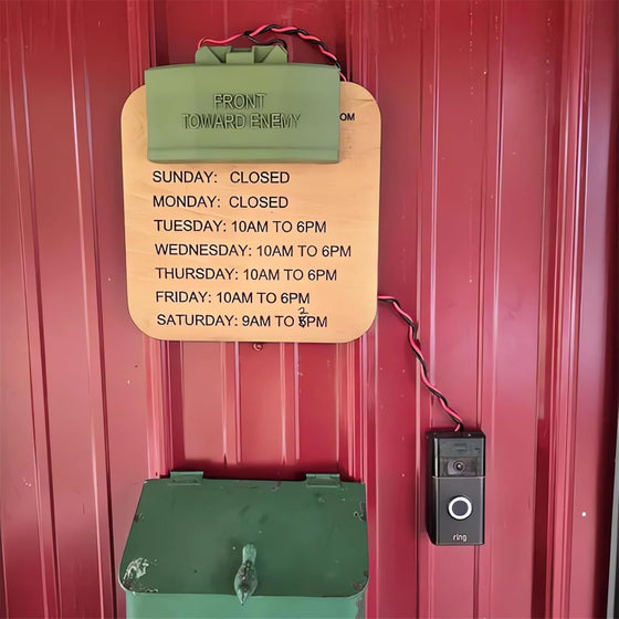 Ring Cam Claymore Mine Doorbell Decoration product image 3