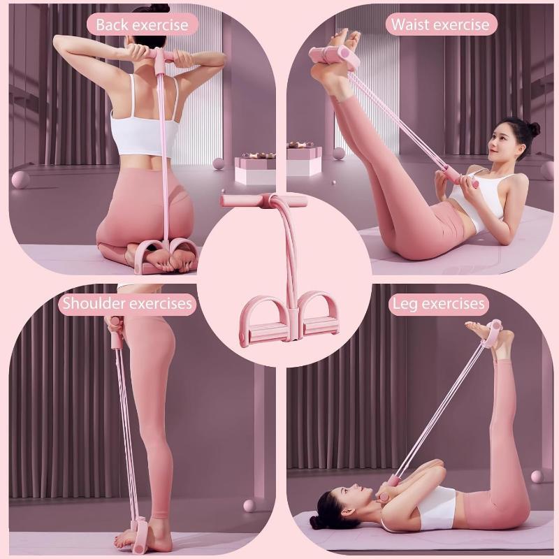 Pedal puller foot anchor in use, seated position