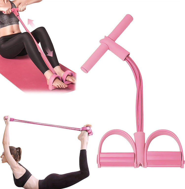 Pedal puller rolled up for compact storage