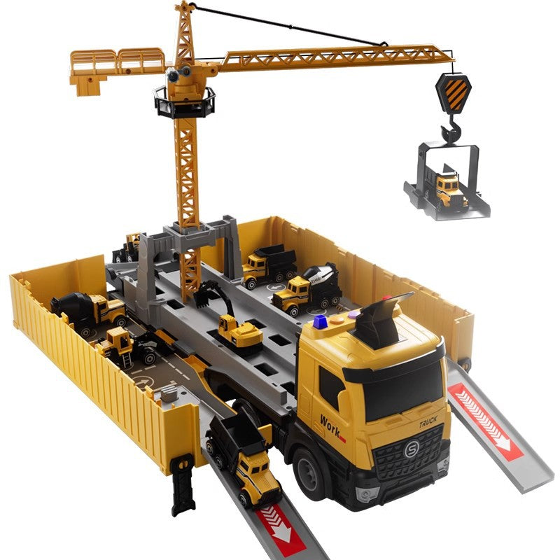 Construction Vehicle Toy Set for Children