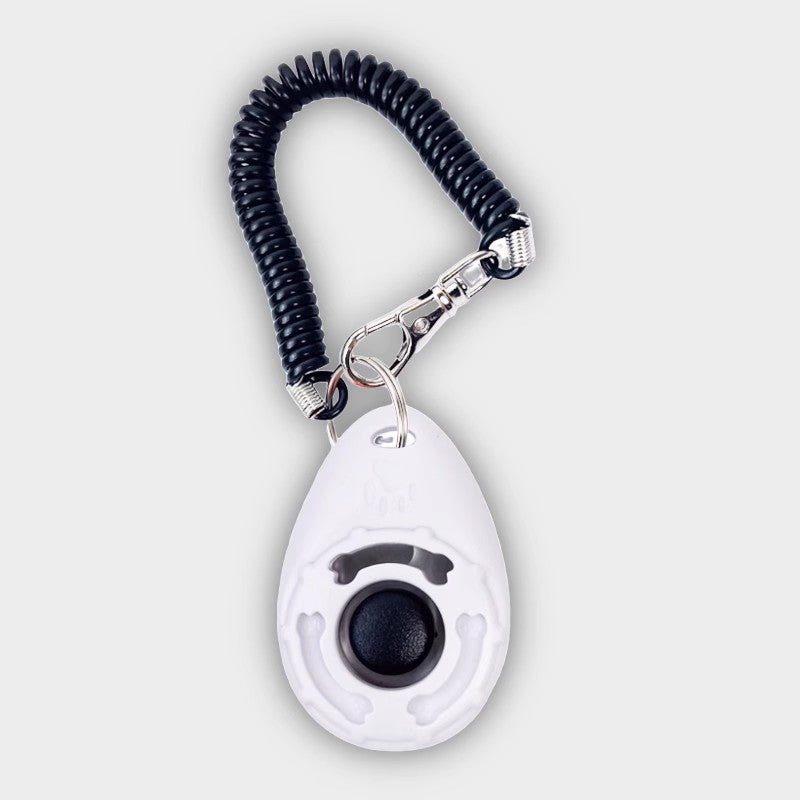 Pet Training Clicker with Wristband and Keychain