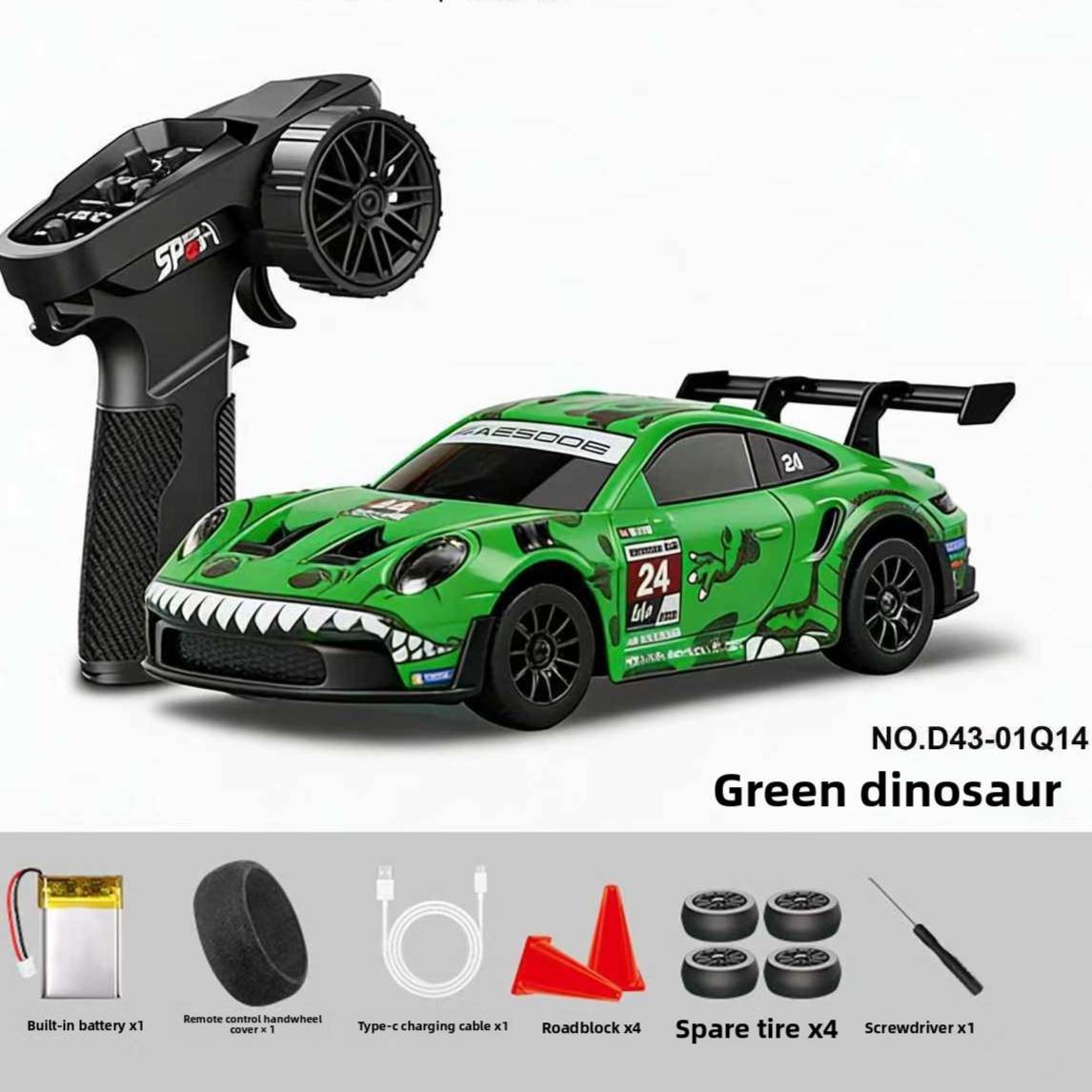 Alloy High-Speed ??Four-Wheel Drive Drift Remote Control Car
