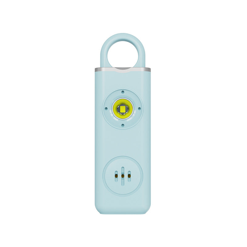 Electronic anti-wolf artifact integrated charging personal alarm
