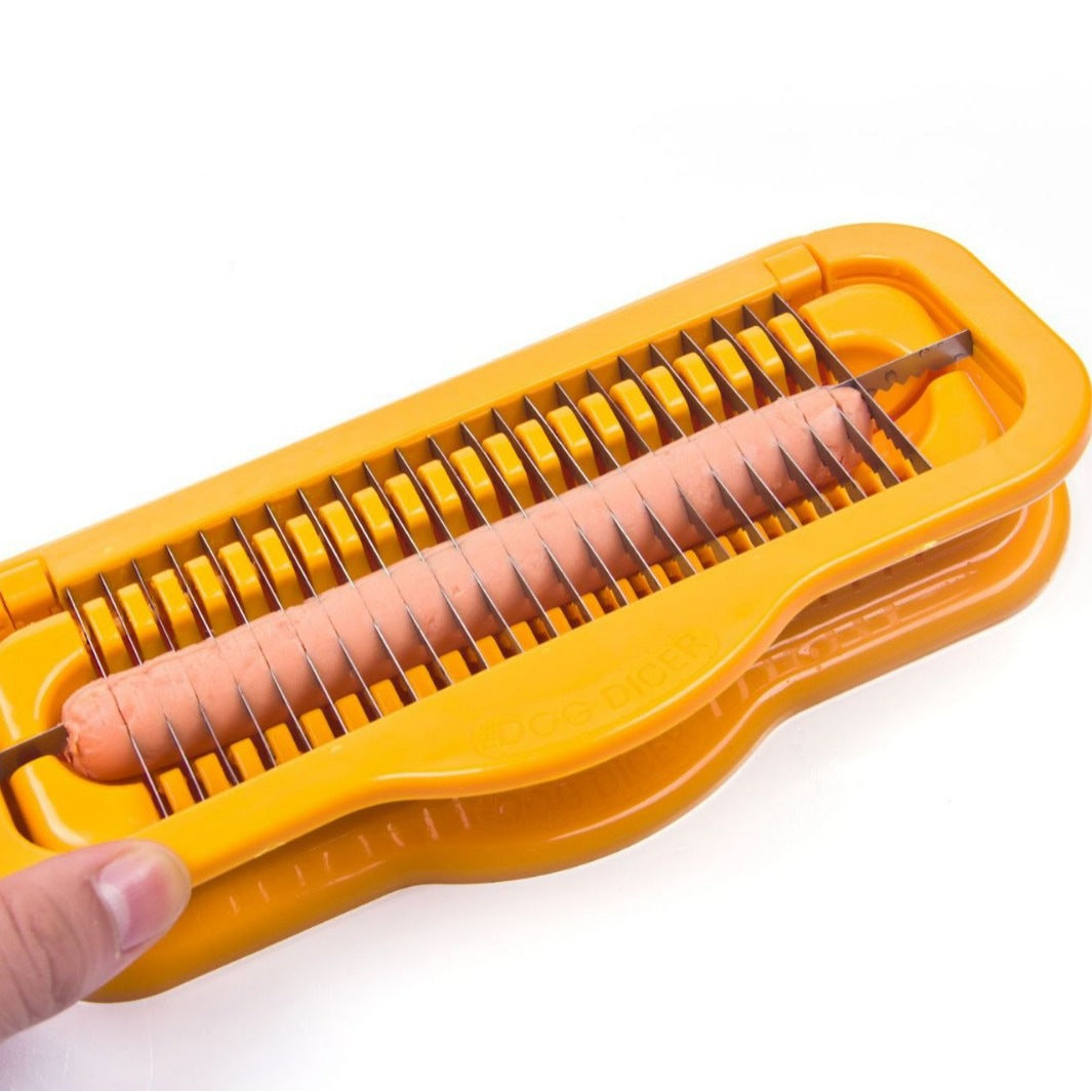 Hot Dog & Banana Slicer – Multi-Food Cutter for Sausages, Eggs & More