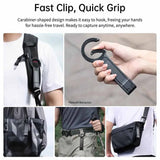 Magnetic Phone Holder with Carabiner and Tripod Stand