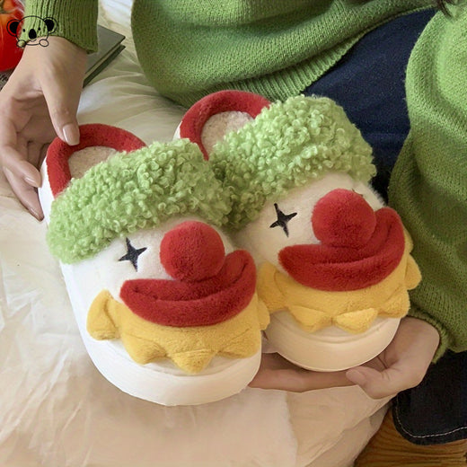 Womens Plush Warm Slippers