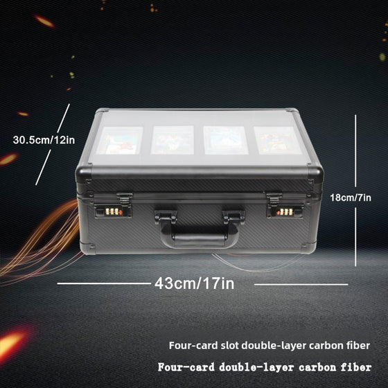 Double Layer Transparent Card Storage Box product image 2