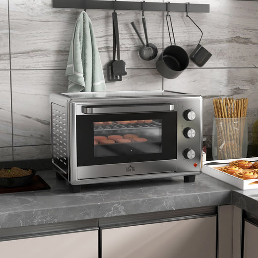 30L mini electric countertop oven front view