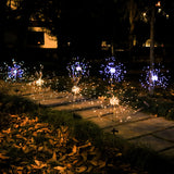 LED Solar Firefly Lawn Lights with Wind-Resistant Design