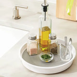 10 inch white lazy susan kitchen organizer