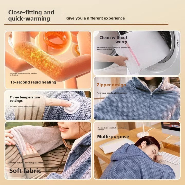 Warm Shawl Electric Heating Blanket