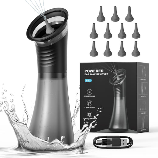 Electric Ear Washer with Adjustable Nozzles
