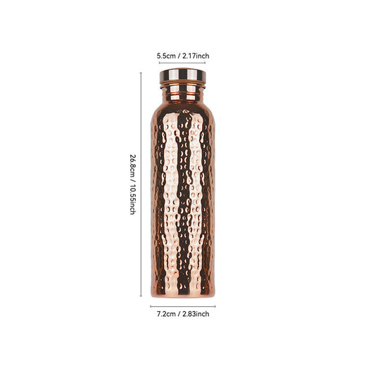 Electroplated Stainless Steel Water Bottle 800ml