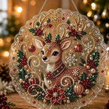 5D Diamond Painting Christmas Ornament