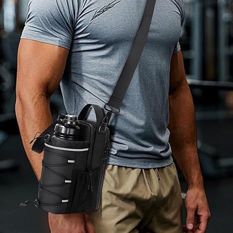 Fitness Magnetic Water Bottle Bag